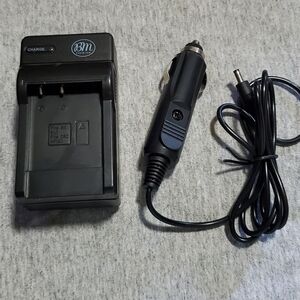 BM Premium Folding AC Wall Battery Charger**12V Car Charger** Sony Compatible